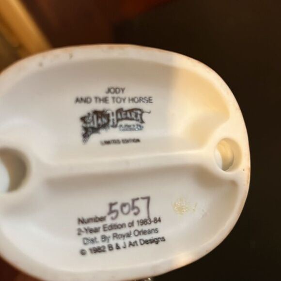 Jan Hagara figurine vtg limited edition 1982 Jody Toy Horse Numbered - Picture 3 of 5